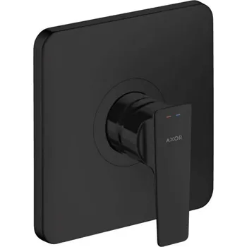 Vodovodní baterie Axor Citterio E - Sprchová baterie pod omítku, matná černá 36655670
