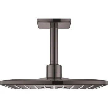 Grohe Rainshower SmartActive Cube - Hlavová sprcha 310, sprchové rameno 14 cm, 2 proudy, Hard Graphite 26481A00