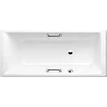 Vana Kaldewei Ambiente - Obdélníková vana Puro Star 658, 170x75 cm, s otvory pro madla, Antislip, bílá 255827060001