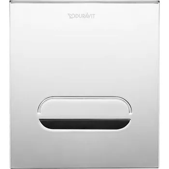 Splachovací tlačítko Duravit DuraSystem - Elektronické ovládání splachování pisoáru, síťové napájení, lesklý chrom WD5007023000