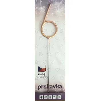 Prskavka Drutep Prskavka Číslo 6, Rosegold, zlato-růžová