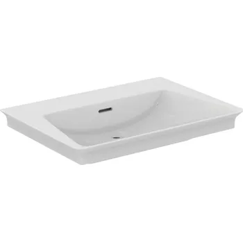Umyvadlo Ideal Standard La Dolce Vita - Umyvadlo, 66x47 cm, s přepadem, bez otvoru pro baterii, bílá E270001