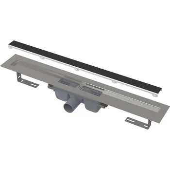 Alcadrain Odtokové žlaby - Sprchový žlab Marble 55 cm, s roštem pro vložení dlažby, nerez APZ15-550