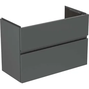 Nábytek Ideal Standard Finesse - Umyvadlová skříňka, 80x38x55 cm, 2 zásuvky, matný antracit E3380Y2