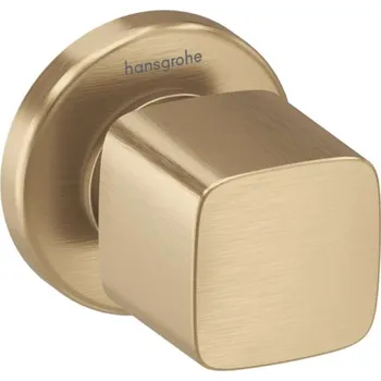 Ventil Hansgrohe Metris - Uzavírací ventil pod omítku, kartáčovaný bronz 31677140