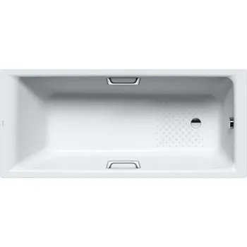 Vana Kaldewei Ambiente - Obdélníková vana Puro Star 693, 170x80 cm, s otvory pro madla, antislip, bílá 259530000001