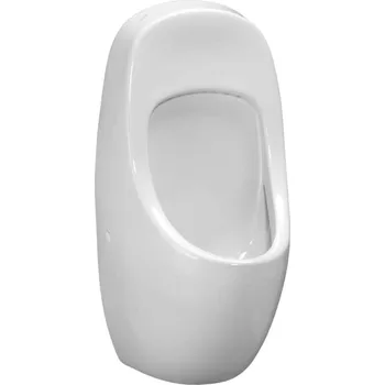 Pisoár Laufen Tamaro - Elektronický pisoár, zadní přívod vody, bateriové napájení, Rimless, antivandal, bílá H8411240004011