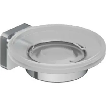 Kludi Vela S - Mýdlenka s držákem, sklo/chrom 2598505