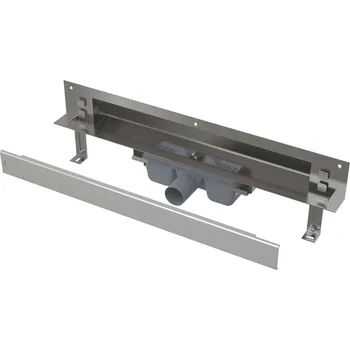 Odvodňovací žlab Alcadrain Odtokové žlaby - Odtokový systém Spa 65 cm, pro zabudování do stěny, nerez lesk APZ5-EDEN-650