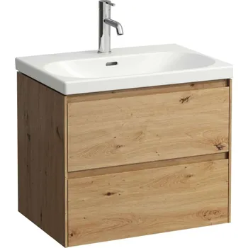 Koupelnový nábytek Laufen Lani - Umyvadlová skříňka, 64x44x52 cm, 2 zásuvky, dub H4035421122671