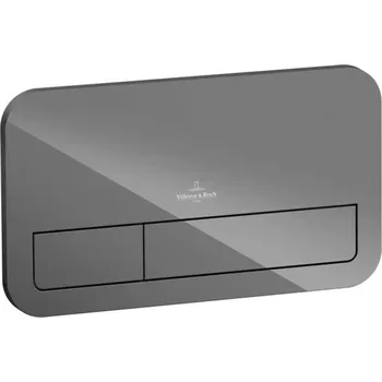 Splachovací tlačítko Villeroy & Boch ViConnect - Ovládací tlačítko splachování M200, lesklá šedá 922400RA
