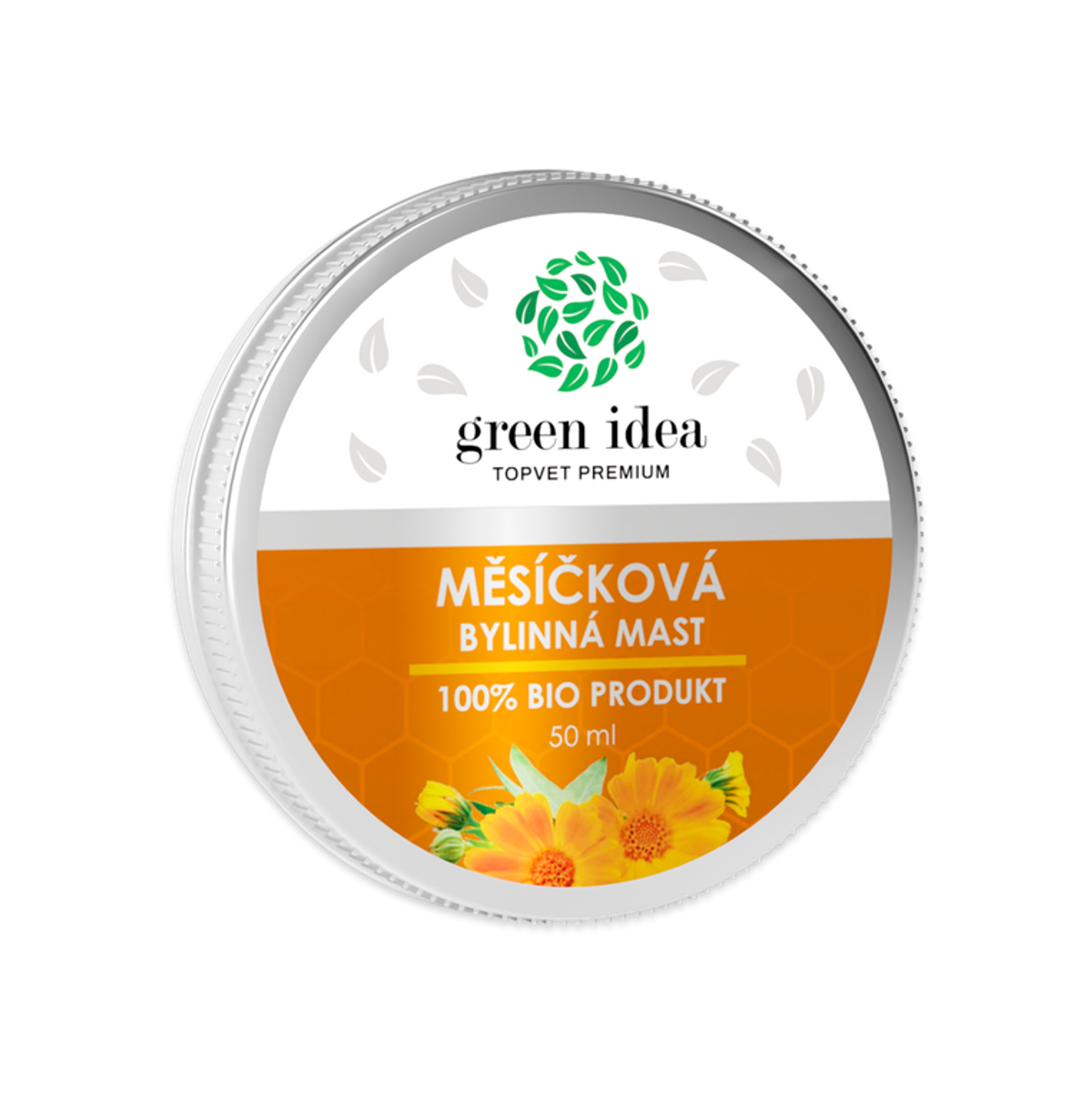 Green idea Měsíčková mast Péče o jizvy a zklidnění pokožky