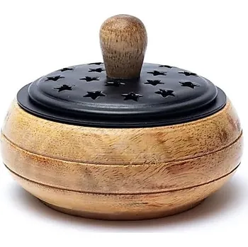 Šperkovnice Mani Bhadra Kadidelnice z mangového dřeva