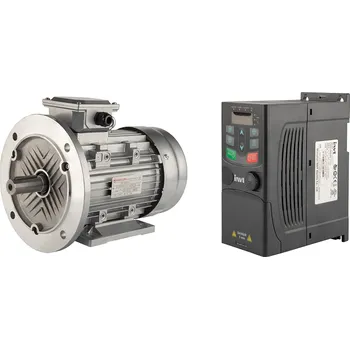 Elektromotor Hydrolider 3-fázový elektromotor 400V 1,1 kW s třífázovým vektorovým invertorem GD20-1R5G-4-EU regulátorem otáček motoru