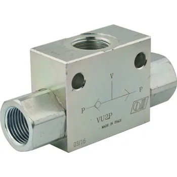 Ventil OLEODINAMICA MARCHESINI Alternativní logický přepínací ventil VU2P 3/4''