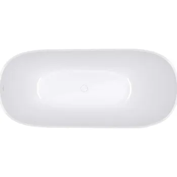 Vana Villeroy & Boch Theano - Volně stojící vana 170x75 cm, SilentFlow, alpská bílá UBQ170ANH7F200TV01