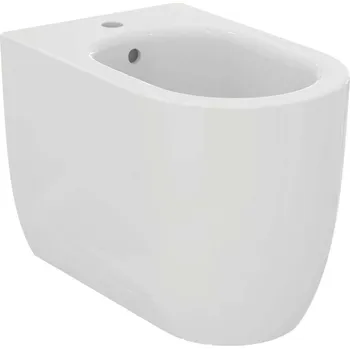 Bidet Ideal Standard Blend - Stojící bidet, 355x560 mm, s přepadem, otvor pro baterii, bílá T375301