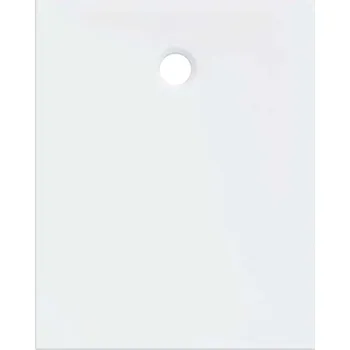 Sprchová vanička Geberit Typ 35 obdélníková sprchová vanička, rozměr 80x100x3,5 cm, bílá mat