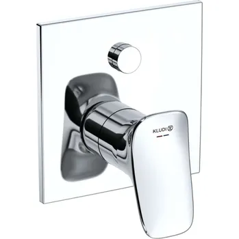 Vodovodní baterie Kludi Amba - Baterie pod omítku pro 2 spotřebiče, chrom 537590575