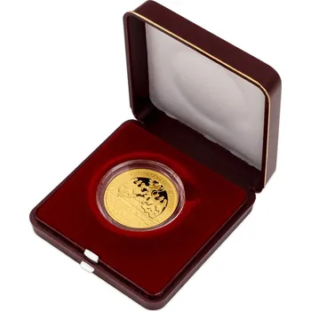 Sběratelství Česká Mincovna Zlatá mince 5000 Kč 1/2 Oz Městská památková rezervace Litoměřice 2022 Proof 15.549999237060547 g