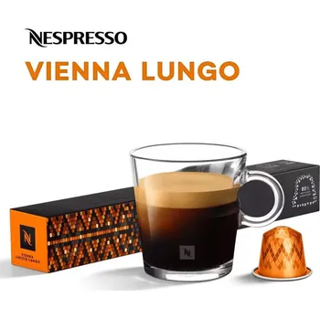 Příprava kávy Nespresso Original World Explorations Vienna Lungo 10 kapslí