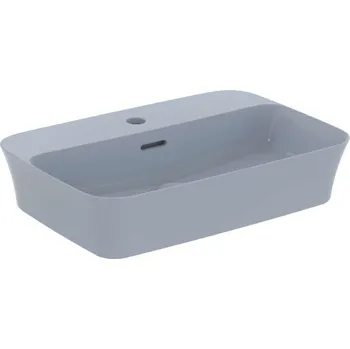 Umyvadlo Ideal Standard Ipalyss - Umyvadlo na desku, 55x38 cm, s přepadem, otvor pro baterii, Powder E2077X8