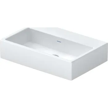 Umyvadlo Duravit Vero Air - Umyvadlo nábytkové 60x40 cm, bez přepadu, bez otvoru pro baterii, WonderGliss, bílá 23686000791