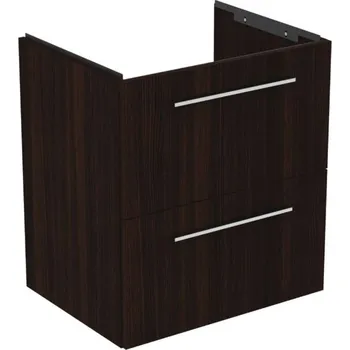 Nábytek Ideal Standard i.Life A - Umyvadlová skříňka, 58x44x63 cm, 2 zásuvky, kávový dub T6850NW