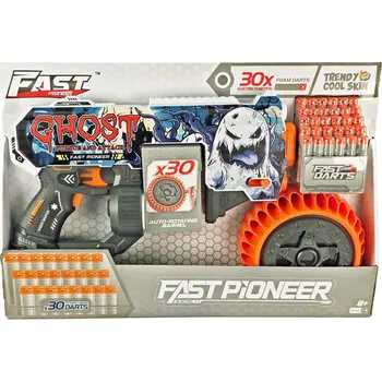 Hrací pistole na pěnové náboje Ghost Dětská zbraň Hrací pistole na pěnové náboje Ghost