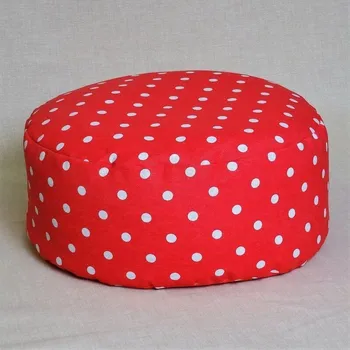 Polštář Balmy Pohankový meditační sedák 38 x 15 cm růžový puntík Pouze potah