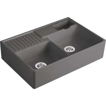 Villeroy & Boch Dřezy - Keramický dřez 90x63 cm, CeramicPlus, grafit 632391i4