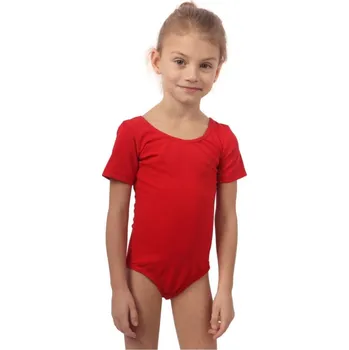 Body Jožánek Dívčí baletní gymnastický dres červený