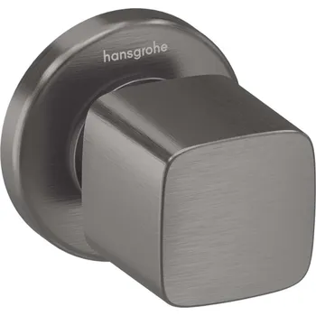 Vodovodní baterie Hansgrohe Metris - Uzavírací ventil pod omítku, kartáčovaný černý chrom 31677340