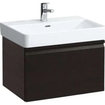 Nábytek Laufen Pro S - Umyvadlová skříňka, 67x45x39 cm, 1 zásuvka, wenge H4834520964231
