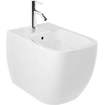 Bidet Kludi Resa C - Závěsný bidet, otvor pro baterii, lesklá bílá 28BIW0143