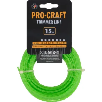 Struna žací (2.7mm) (15m) spirála PROCRAFT SP-2.7/15