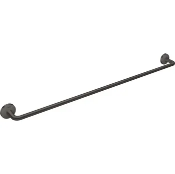 Držák na ručník Axor Universal Circular - Držák ručníku, délka 80 cm, kartáčovaný černý chrom 42880340