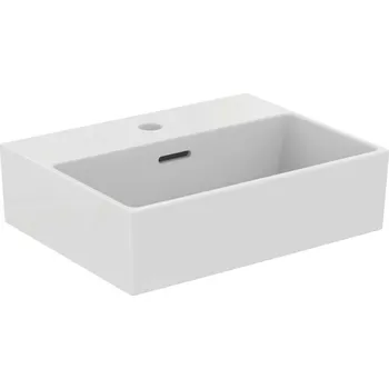 Ideal Standard Extra - Umývátko 45x35 cm, s přepadem, otvor pro baterii, bílá T373201