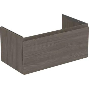 Nábytek Ideal Standard Finesse - Umyvadlová skříňka, 80x44x38 cm, 1 zásuvka, Dark Elm E3383UR