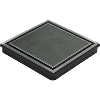 Odvodňovací žlab I-Drain Square - Rošt Plano/Tile 15x15 cm, pro podlahovou vpusť, dvoustranné provedení IDROSQ0150A