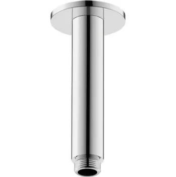Tyč na sprchový závěs Duravit Příslušenství - Sprchové rameno stropní, 13 cm, chrom UV0670022000