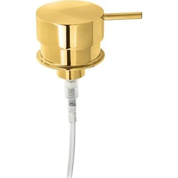 Dávkovač mýdla Duravit Starck T - Náhradní pumpička dávkovače mýdla, zlatá 1004693400
