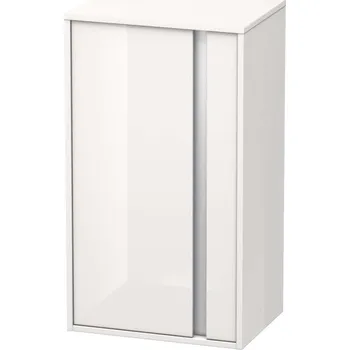 Koupelnový nábytek Duravit Ketho - Skříňka vysoká 88x50x36 cm, levá, lesklá bílá KT1266L2222