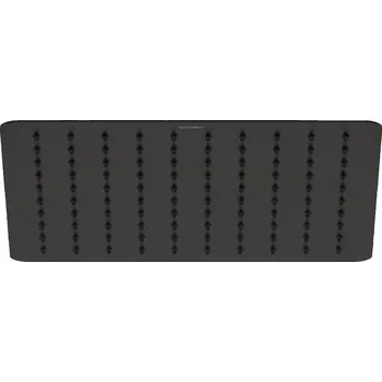 Sprchová hlavice Duravit Sprchy - Hlavová sprcha, 30x30 cm, matná černá UV0660031046