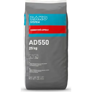 Průmyslové lepidlo RAKO AD550 - Bílé flexibilní lepidlo 25kg, B.AD550.R025.100