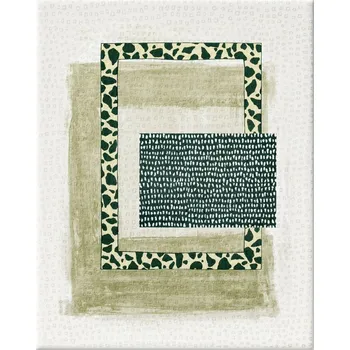 Obklad Alfa-Cer Katanga olivgrün 20x25x0,6 dekor