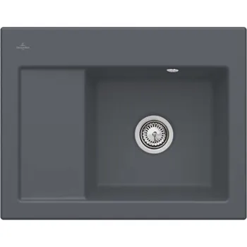 Keramický dřez Villeroy & Boch Subway 45 - Keramický dřez 65x51 cm, CeramicPlus, grafit 331301i4