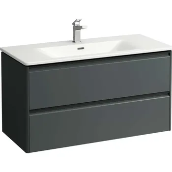Nábytek Laufen Palace - Skříňka s umyvadlem, 53x98x44 cm, 2 zásuvky, šedá H8617072661041
