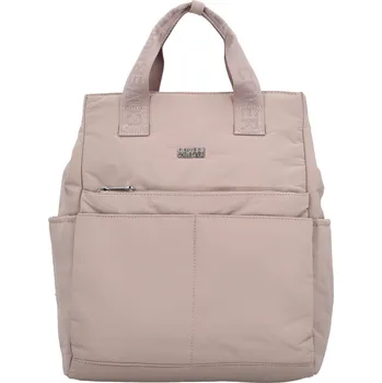 Městský batoh Stylový dámský textilní batoh Coveri Vizma, růžový