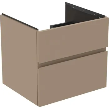 Nábytek Ideal Standard Finesse - Umyvadlová skříňka, 60x51x55 cm, 2 zásuvky, Matt Greige E3395UP